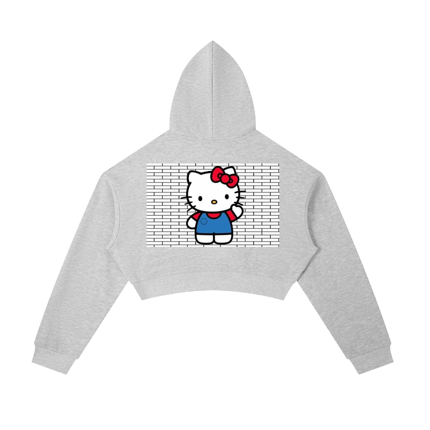 Women’s HK Cropped Zip-Up Hoodie