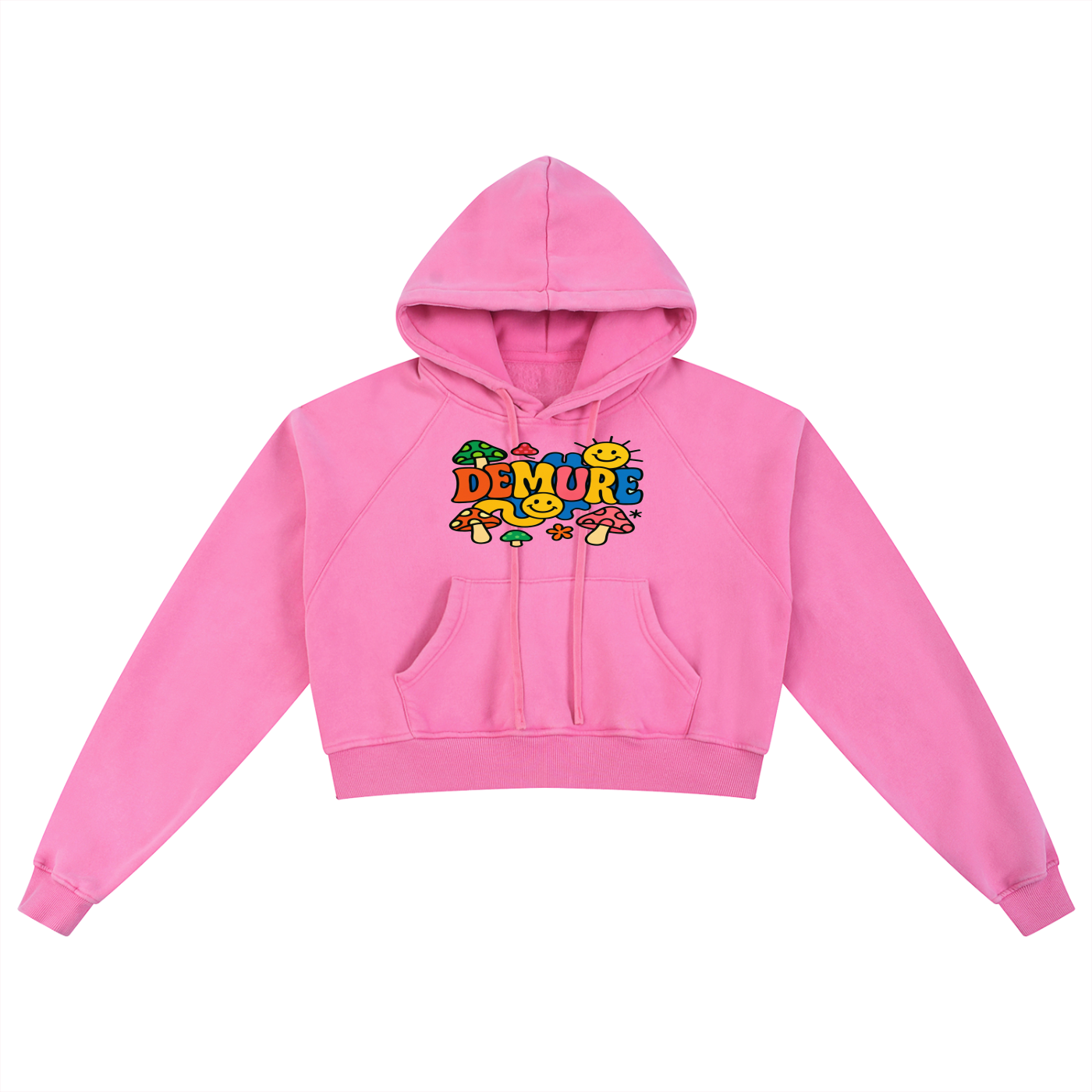 Women’s Snow Washed Cropped Hoodie