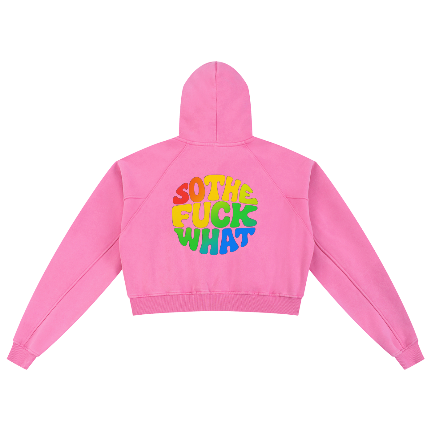 Women’s Snow Washed Cropped Hoodie