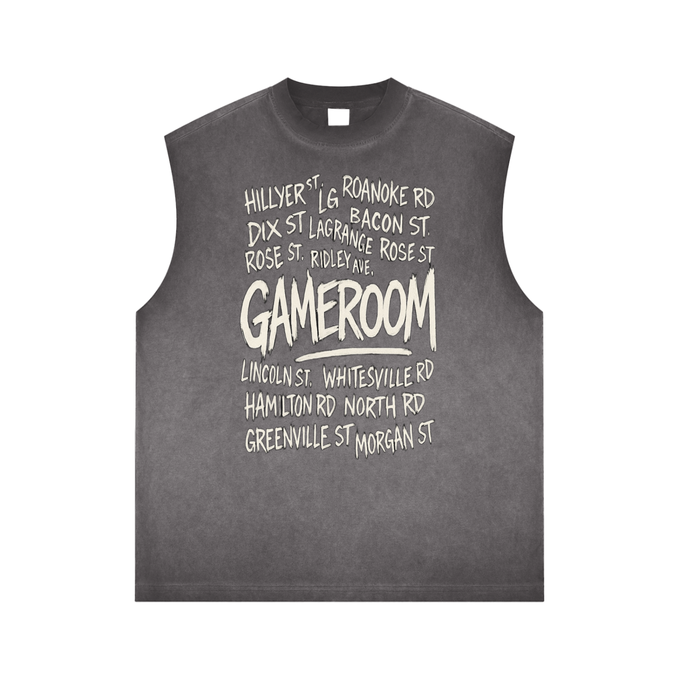 Game room Reverse Washed Tank Top