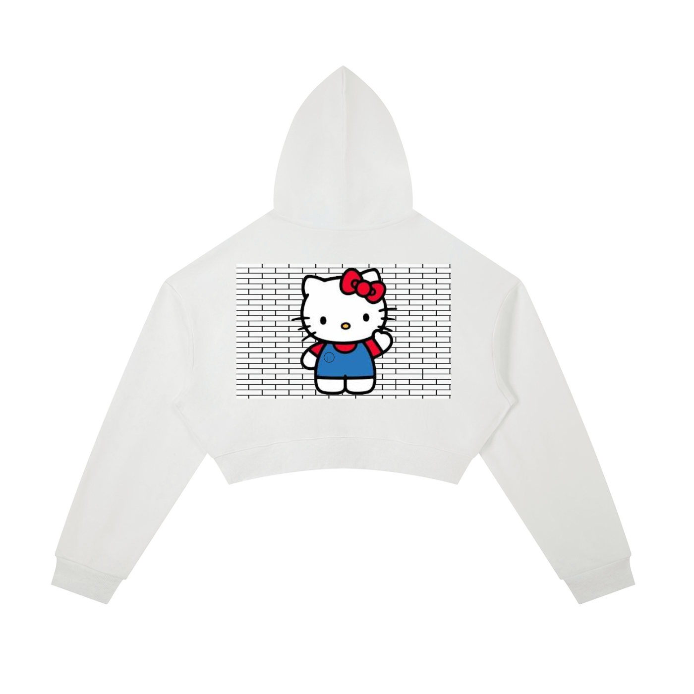 Women’s HK Cropped Zip-Up Hoodie
