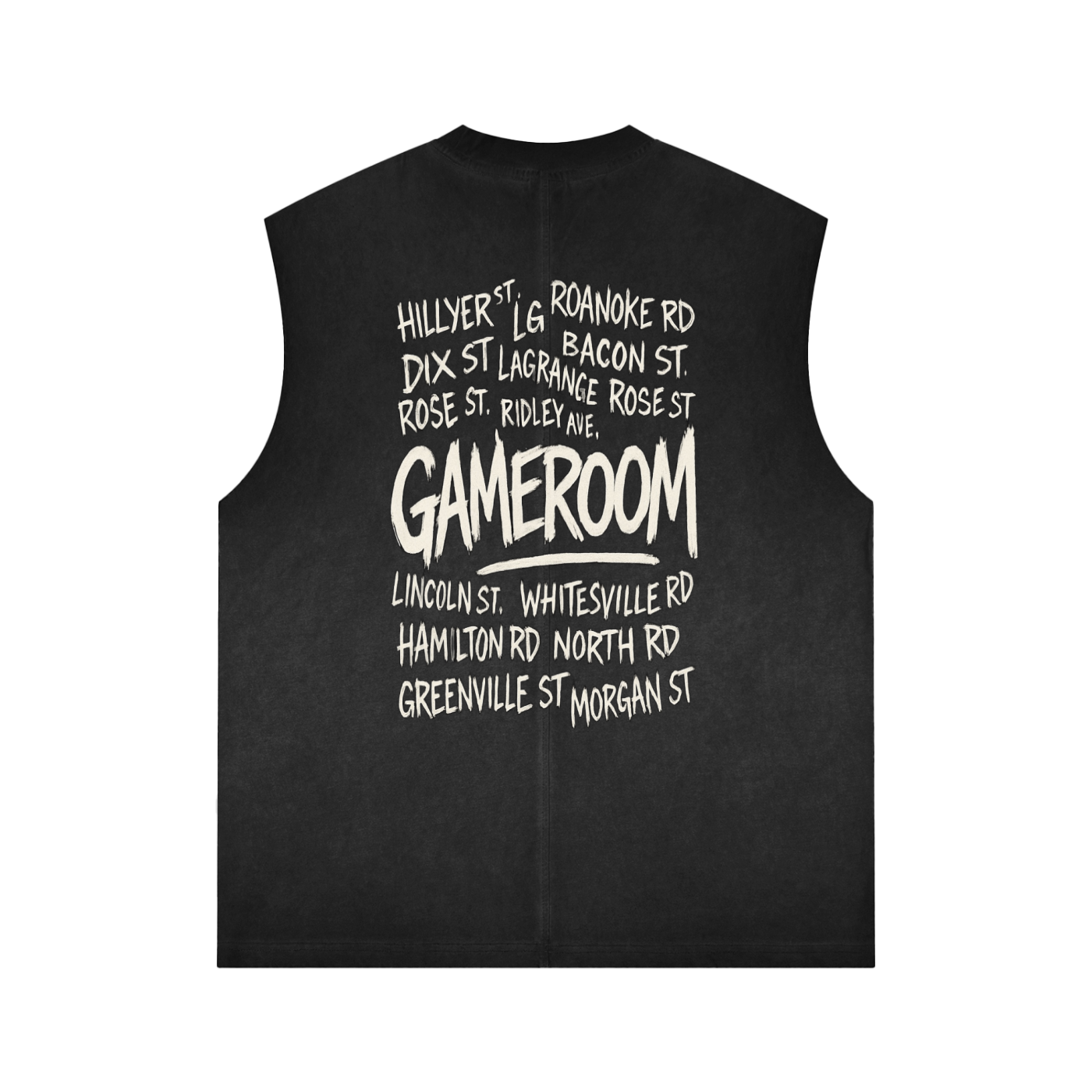 Game room Reverse Washed Tank Top
