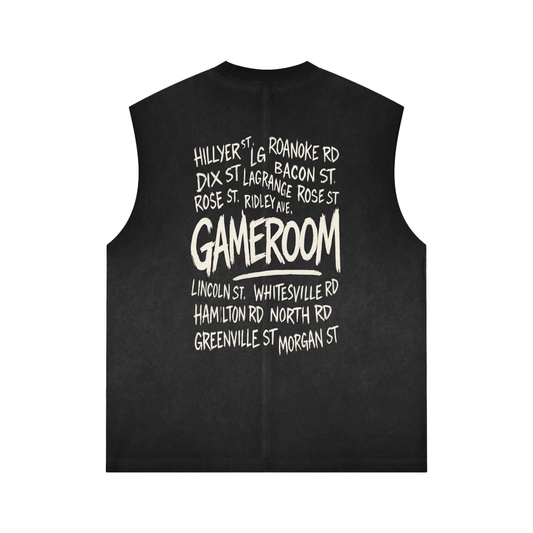 Game room Reverse Washed Tank Top