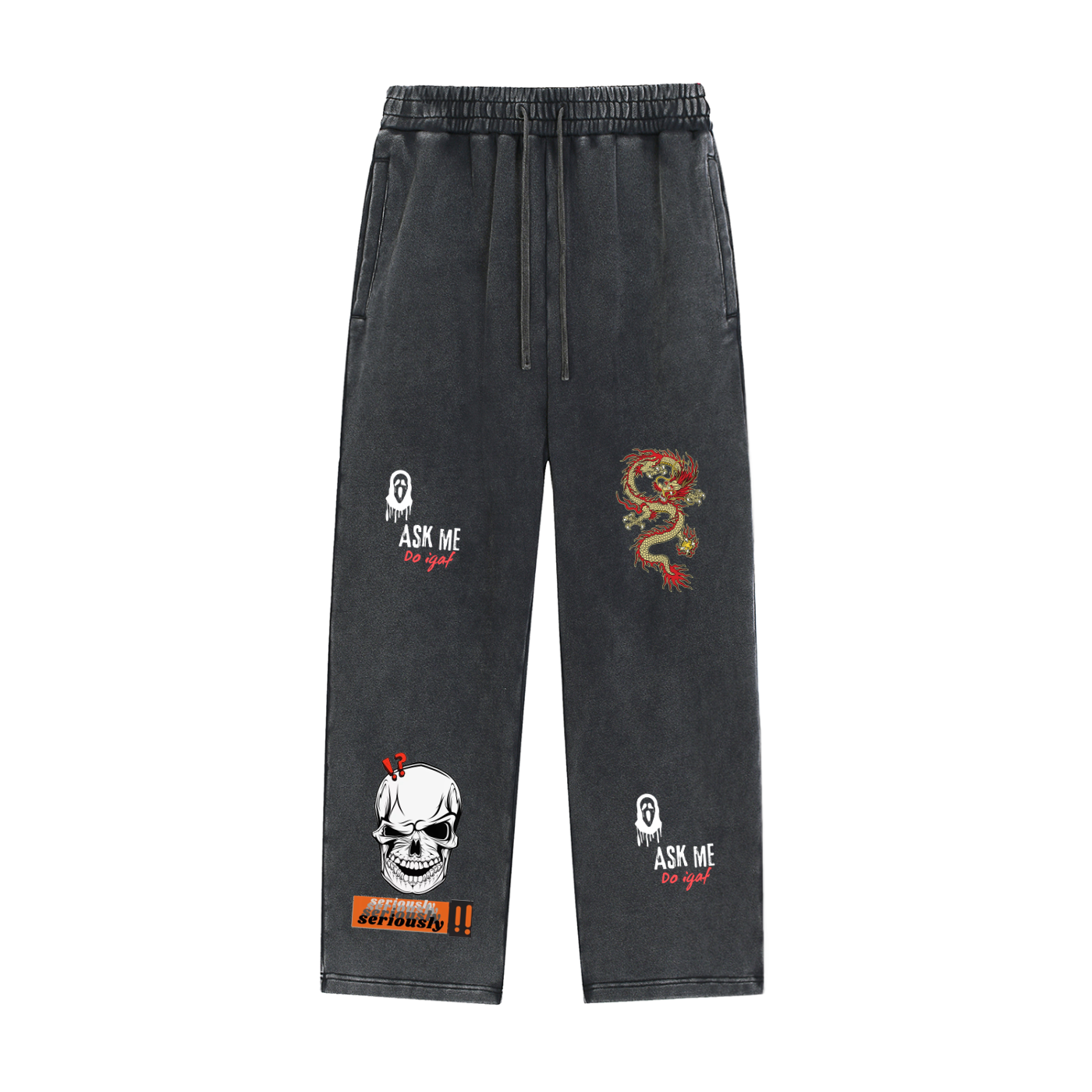 Snow Wash Heavyweight Sweatpants