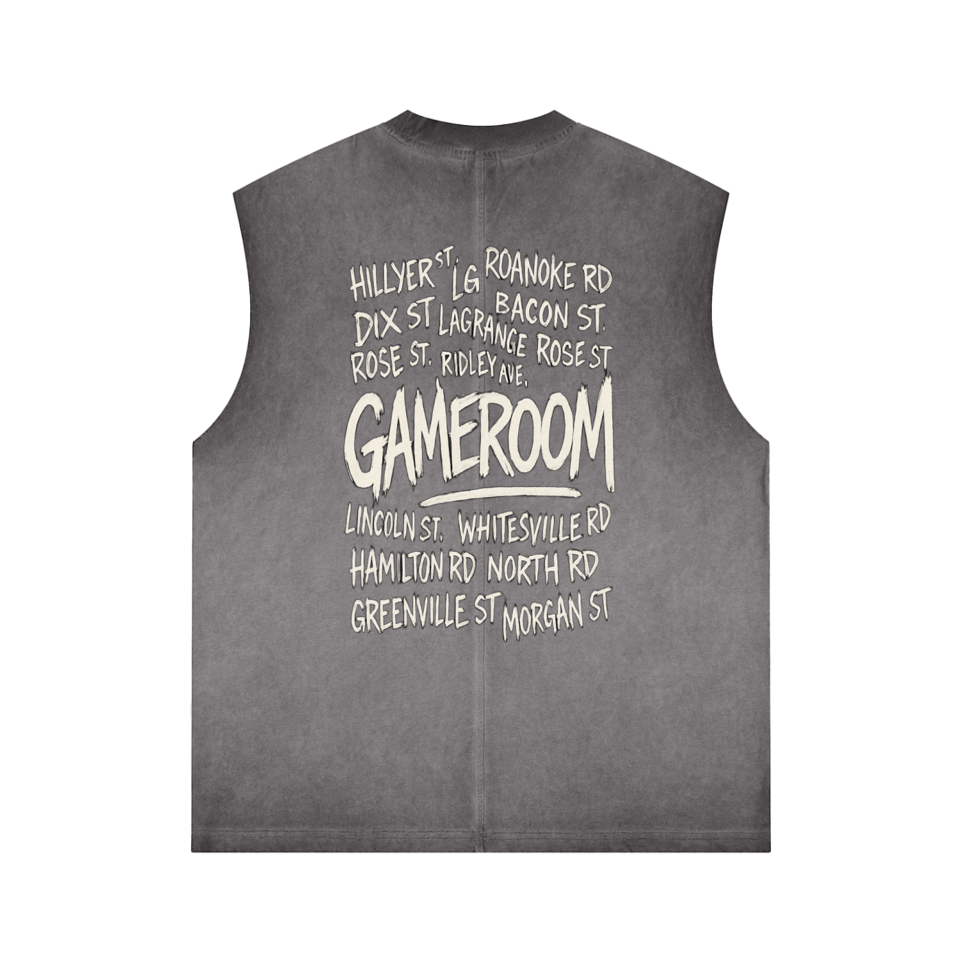 Game room Reverse Washed Tank Top