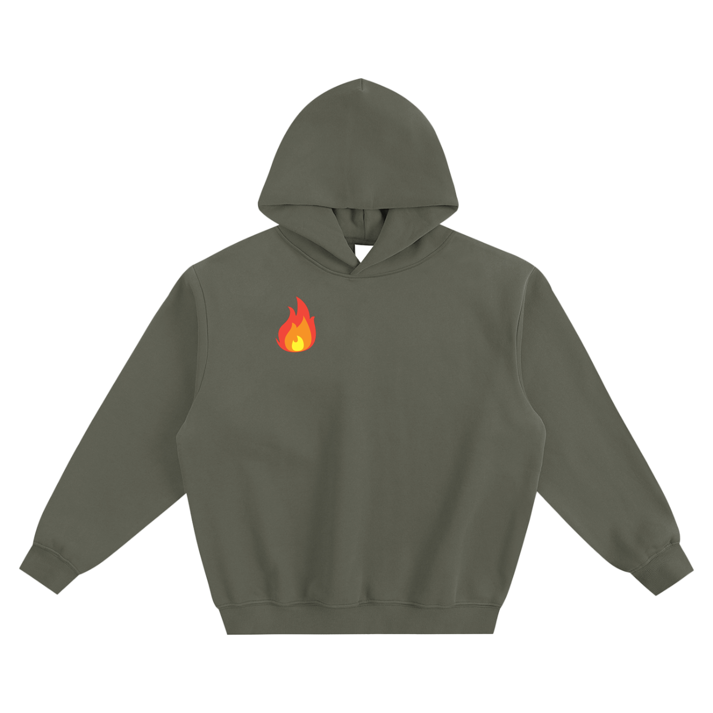 Fleeced Boxy Hoodie